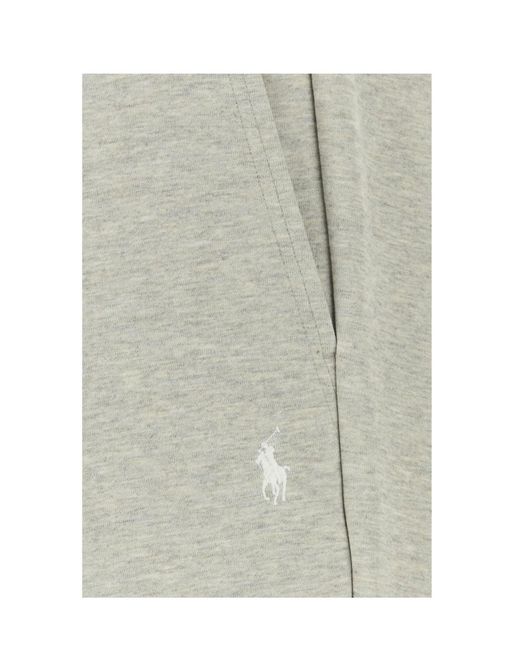 Polo Ralph Lauren Gray Athletic Cuffed Joggers for men