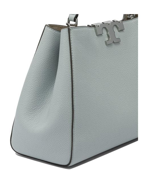 Tory Burch Gray Large Eleanor Tote Bag