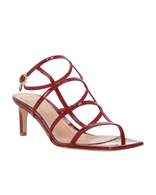 Gianvito Rossi Pink Mondry 55Mm Leather Sandals