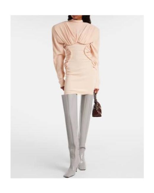 Stella McCartney Pink Jersey Bustier Dress