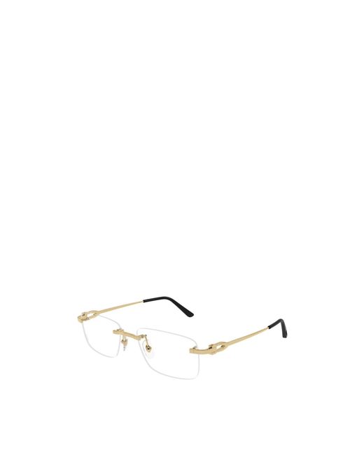 Cartier Multicolor Rimless Glasses for men