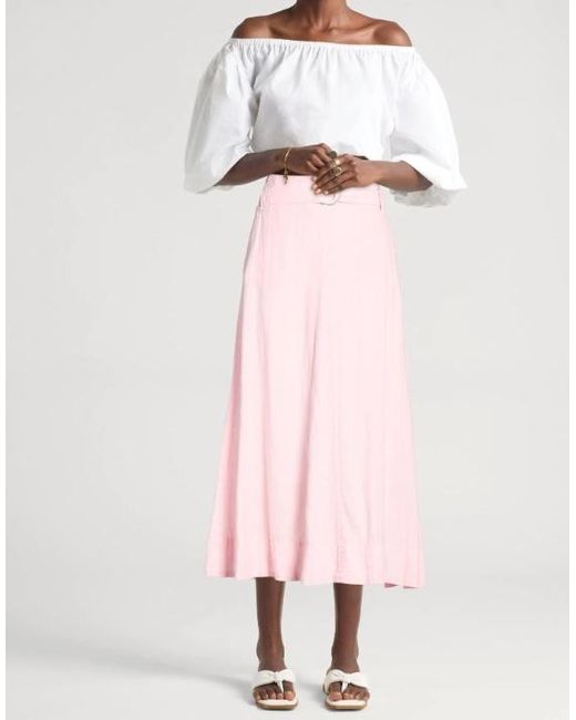 MAX&Co. Pink Midi Skirts