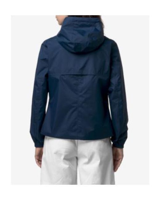 K-Way Blue Lil 2.0 Plus.2 Reversible Jacket