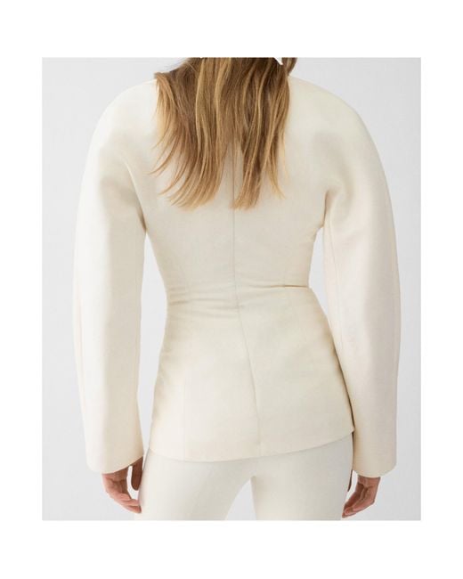Jacquemus Natural Le Paysan Straight Hem Jacket