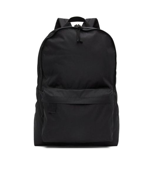 N. Hoolywood Black Zippered Backpack for men