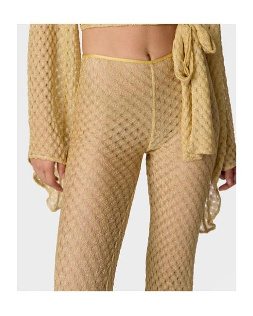 Missoni Natural Pattern Knitted Beach Pants
