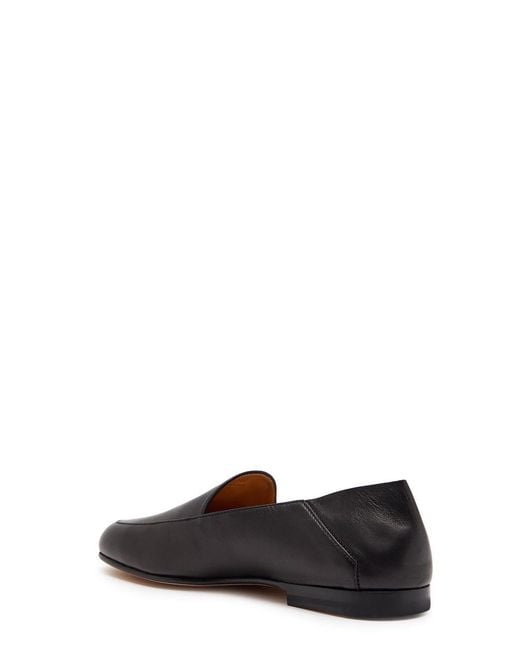 Tod's Black Cuoio 25M Leather Loafers
