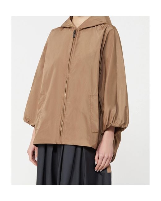 Max Mara Natural 'S Smmpantone Hooded Coat