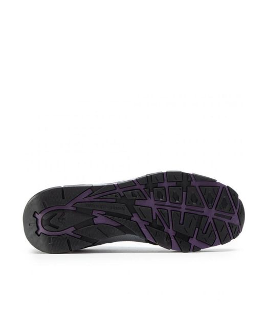 Emporio Armani Gray Logo Sports Shoes for men