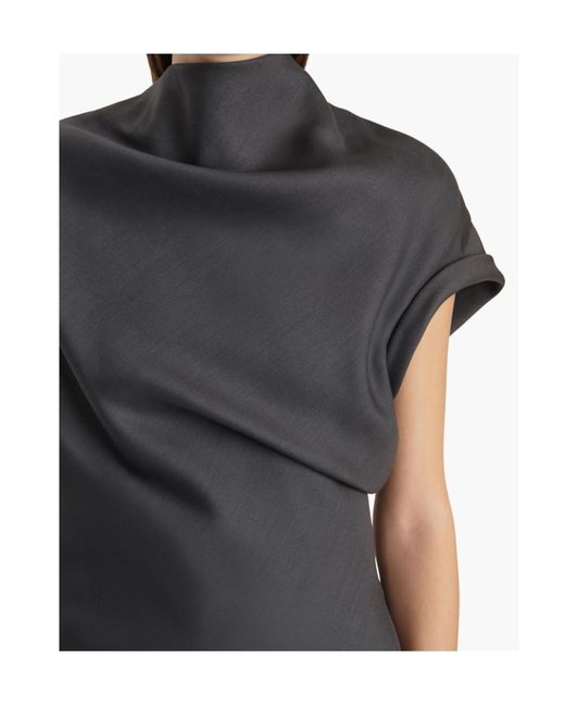 Khaite Gray Tandie Top