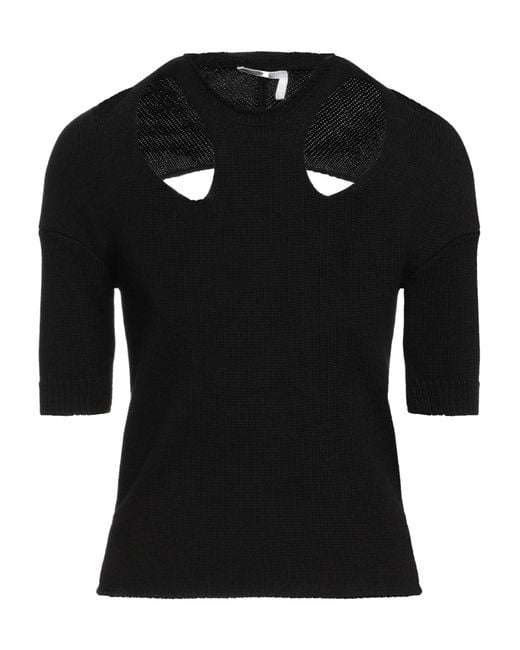 Chloé Black Crewneck Knit Top