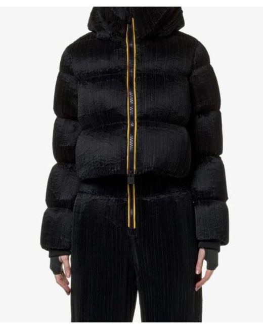 K-Way Black Brien Padded Jacket