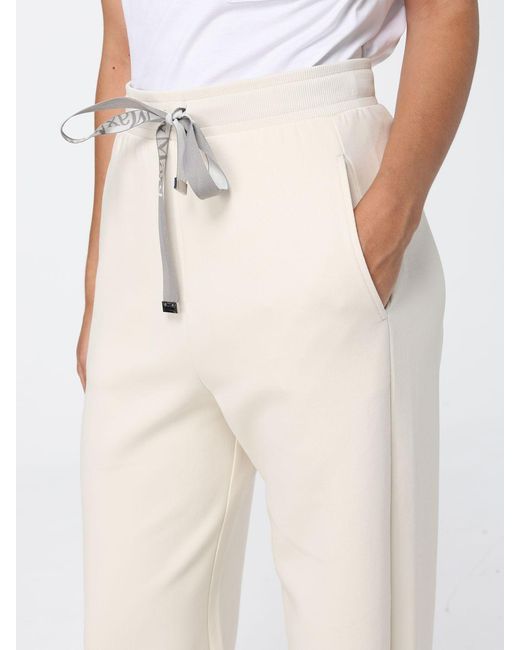 Max Mara Natural Bali Wide Leg Drawstring Pants