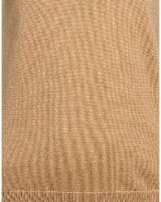 Sportmax Natural Turtleneck Virgin Wool