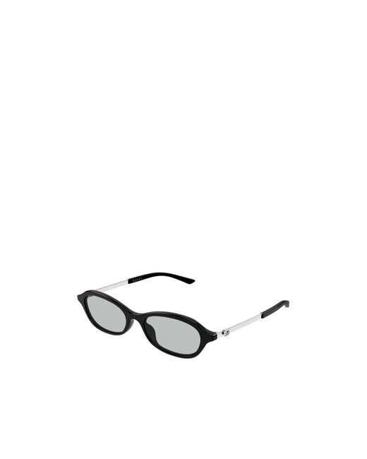 Gucci White Full Frame Sunglasses