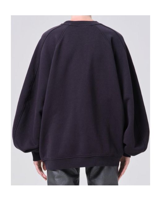 Agolde Black Valma Sweatshirt