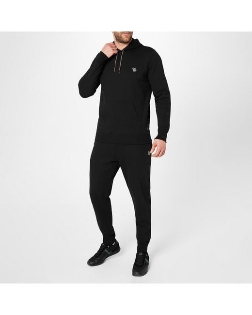 Paul Smith Black Drawstring Jogger Pants for men