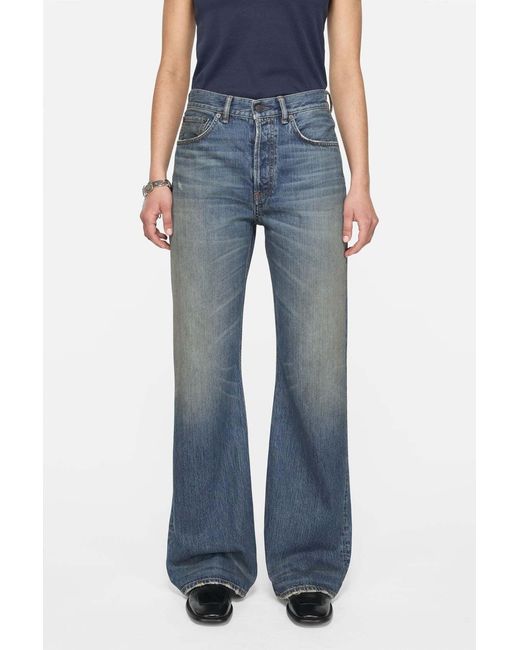 Acne Blue Regular-Fit Jeans