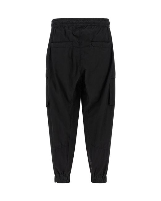 Thom Krom Black 41 Wrinkled Cargo Pants for men