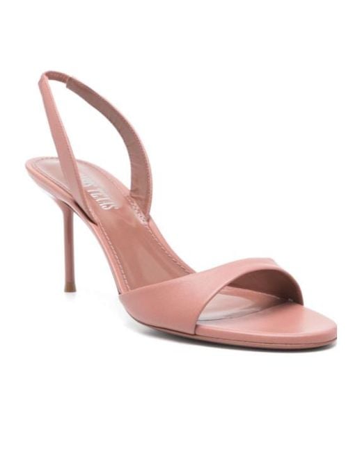 Paris Texas Pink Lidia Slingback Sandals