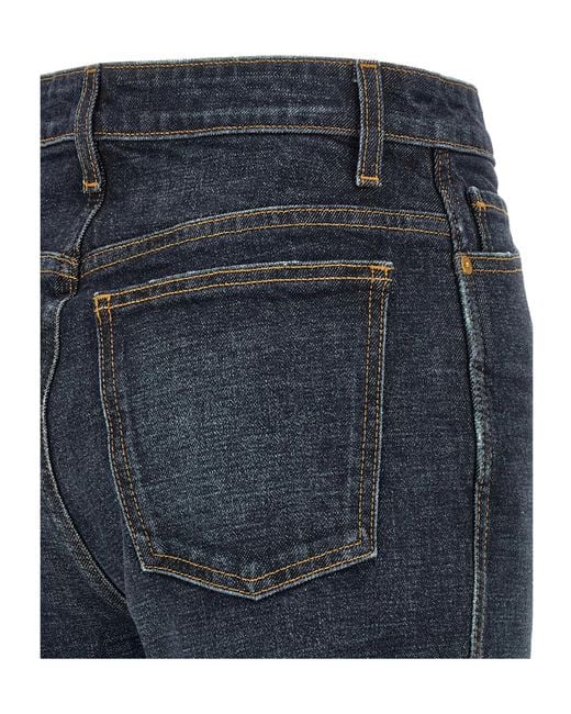 Khaite Blue Abigail Stretch Jeans