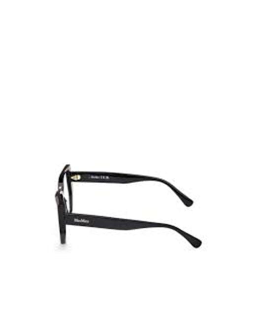 Max Mara White Cat-Eye Glasses