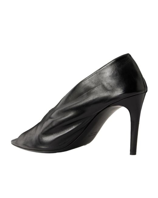 Khaite Brown Shiny High Heels