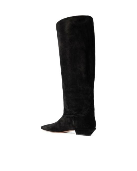 Paris Texas Black 25Mm Bettina Pointed-Toe Boots