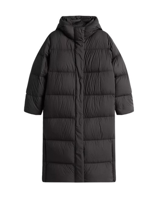 Tommy Hilfiger Black Long Down Puffer Jacket