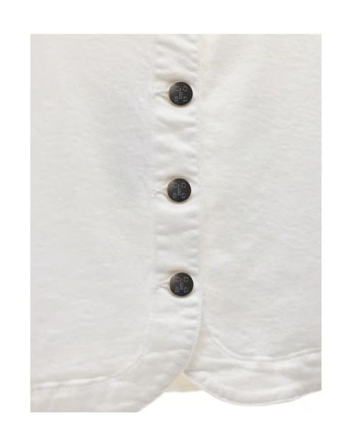 Closed Blue Buttoned Vest