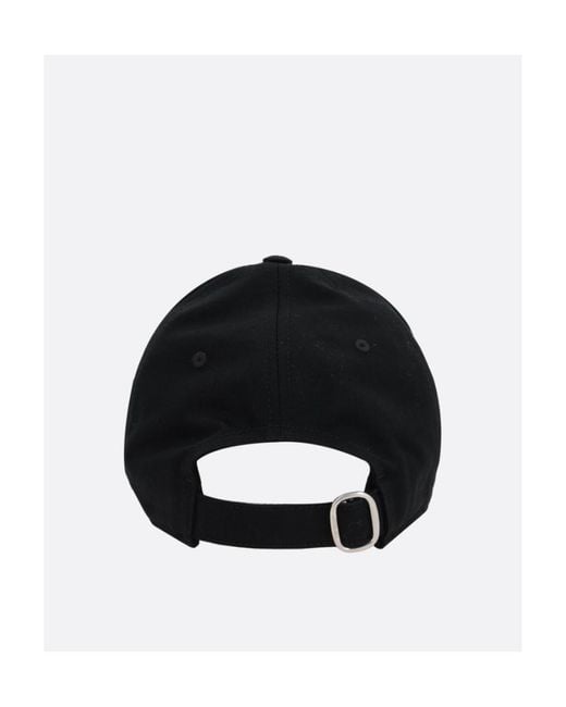 Off-White c/o Virgil Abloh Black Logo Embroidered Baseball Cap for men