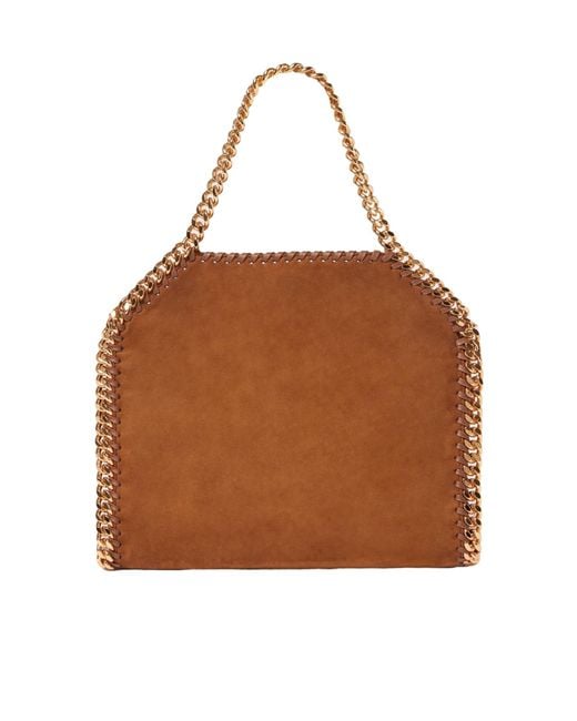 Stella McCartney Brown Falabella Mini Tote Bag