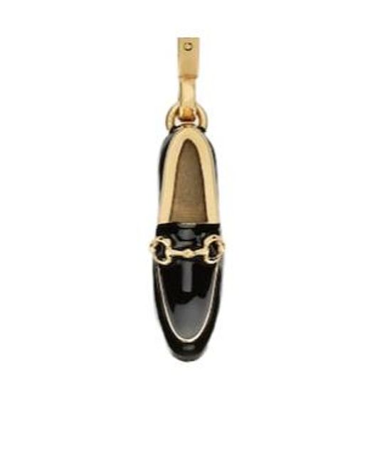 Gucci White Jordaan Loafer Charm