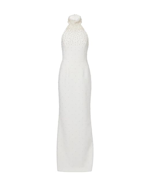 Rebecca Vallance White Bridal La Peregrina Crepe Gown