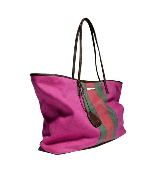 Gucci Pink Tribeca 'Capri' Large Tote