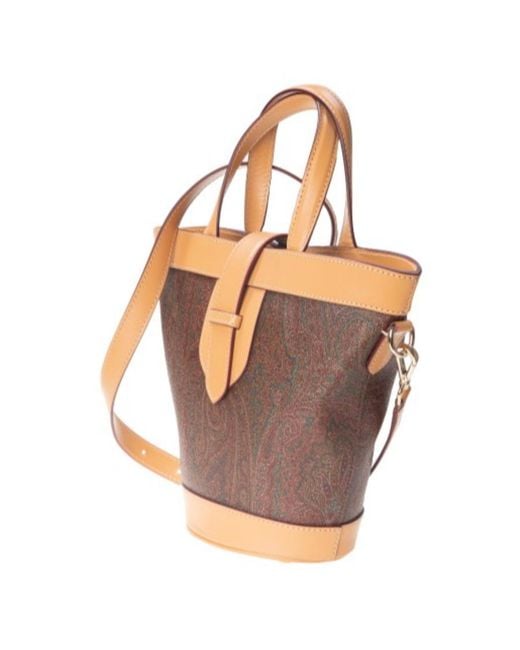 Etro Multicolor Logo Shoulder Bag