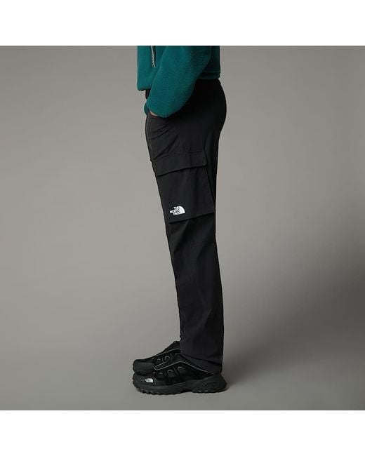 The North Face Black Exploration Cargo Pants for men