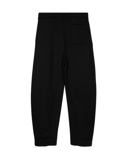 OAMC Black Geo Organic Cotton Track Pants for men