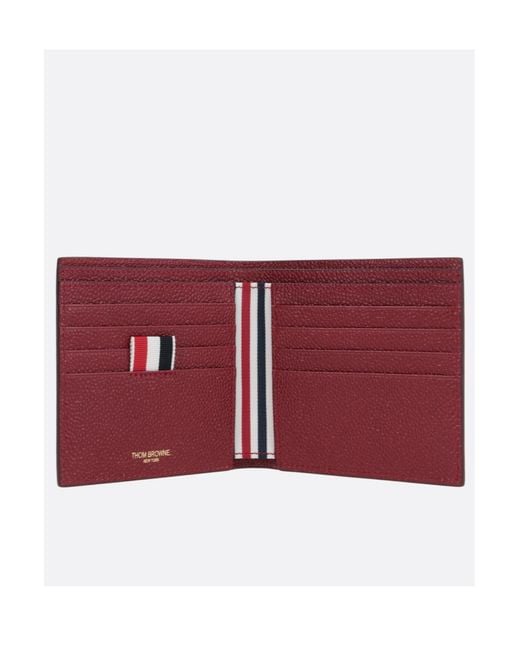 Thom Browne Pebble Textured Bifold Wallet for men