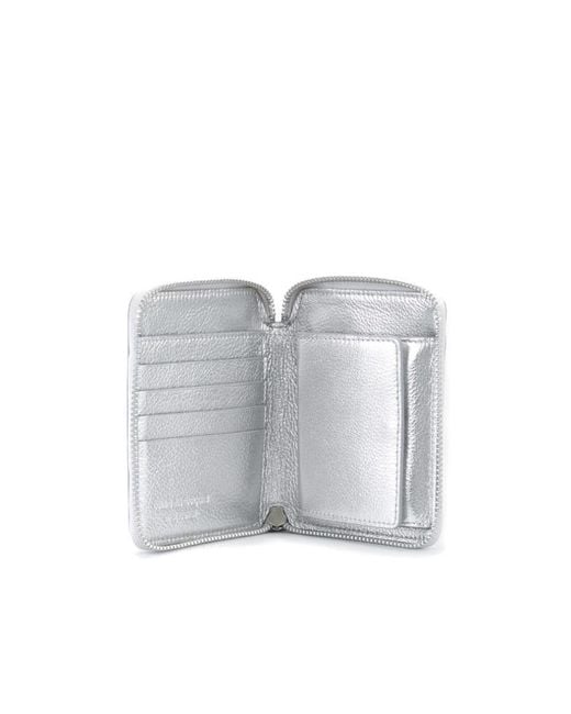 Comme des Garçons Gray Logo Wallet for men