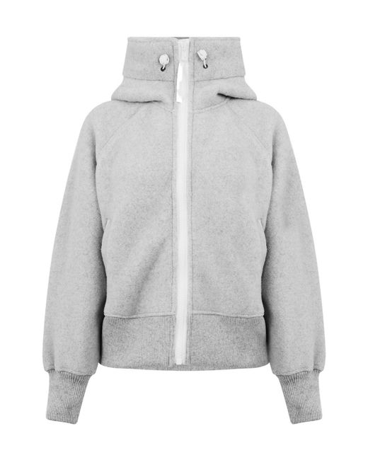 Canada Goose Gray Hooded Coat
