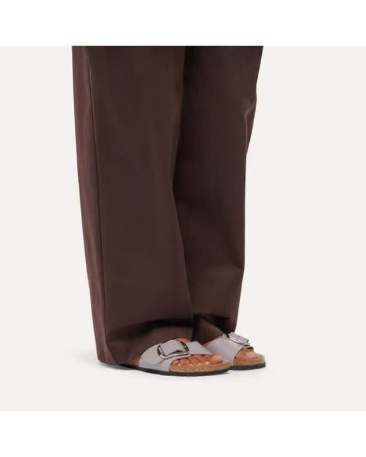 Birkenstock Brown Madrid Buckle-Fastening Sandals
