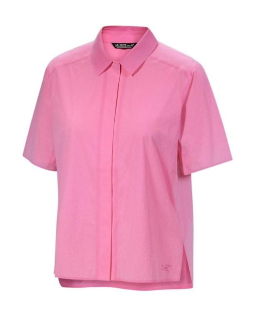 Arc'teryx Pink Olia Shirt Ss