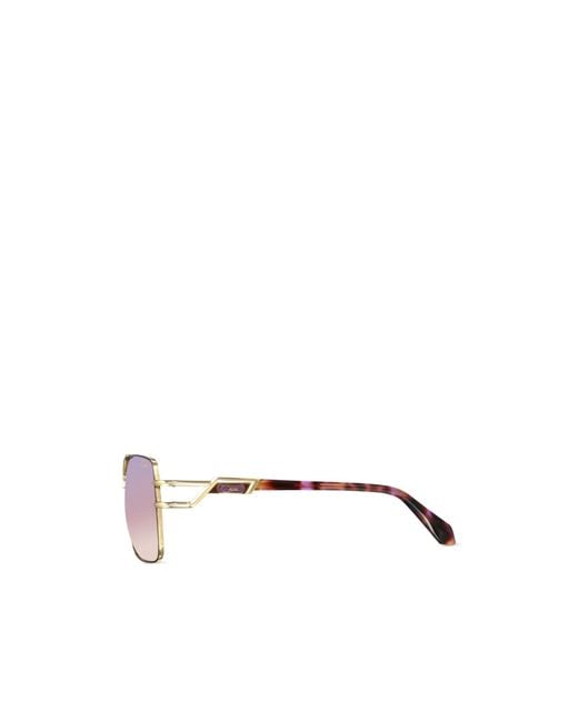 Cazal Purple Geometric Sunglasses for men