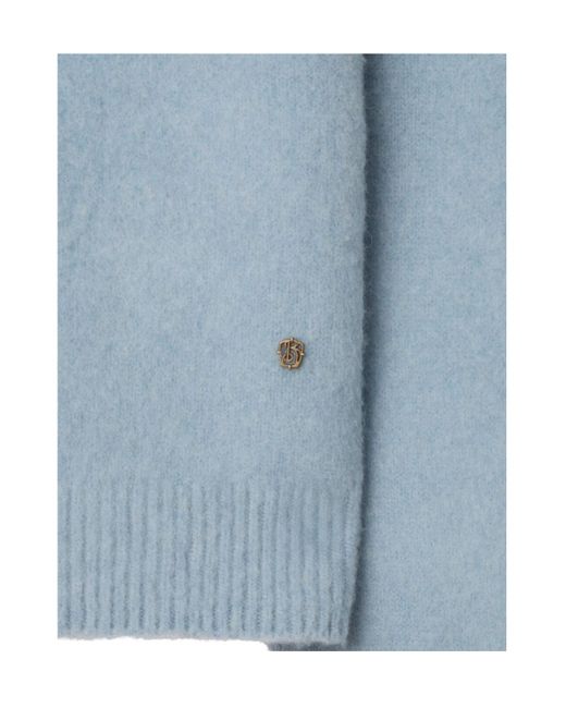 Burberry Blue Cashmere Jumper for men