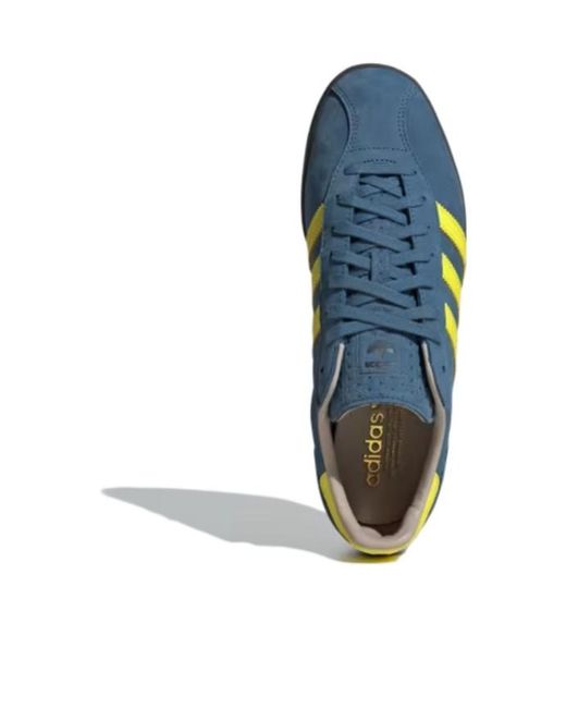 Adidas Originals Blue Gazelle Low-Top Sneakers for men