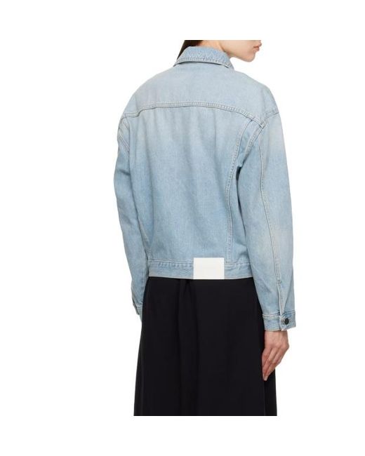 Loulou de Saison Blue Long-Sleeved Denim Jacket