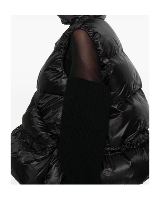 Sacai Black Puffer Down Vest