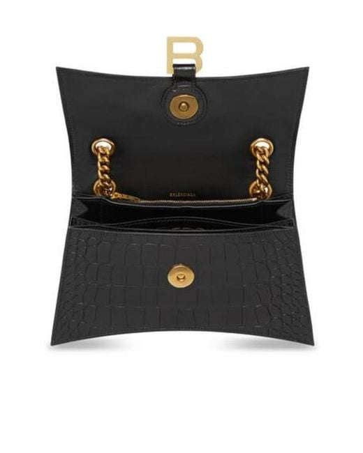 Balenciaga Black Crush Small Shoulder Bag