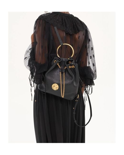 Chloé Black Bracelet Backpack